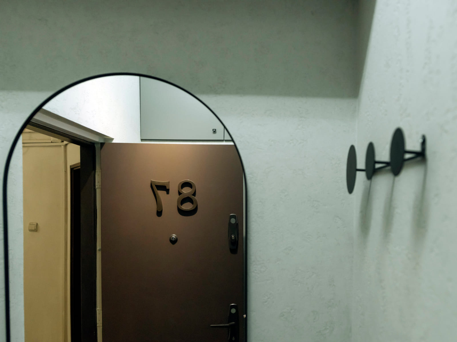 Demeter Studio 87 — Entrance, towards the room