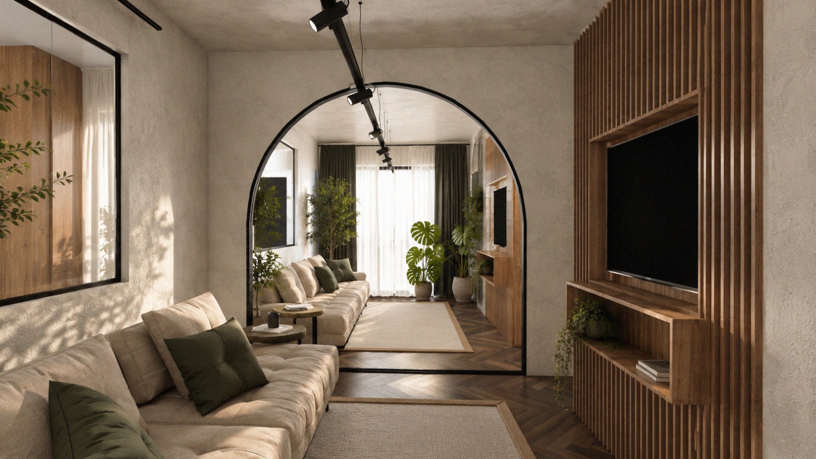 Notara 20 — First scheme — living room