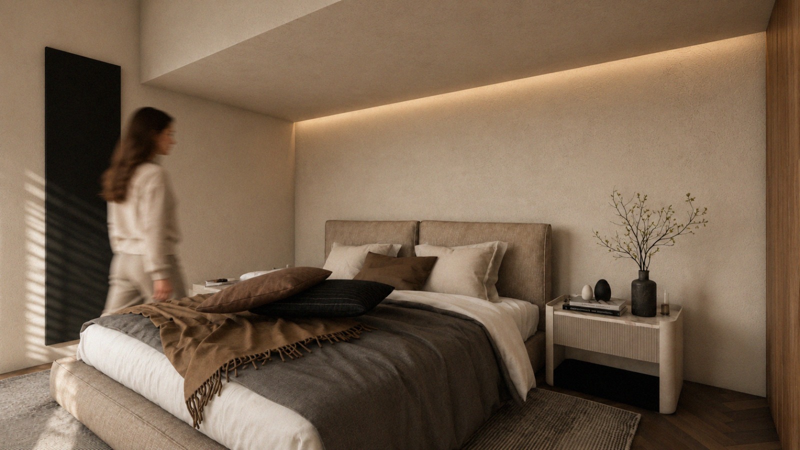 Notara 20 — First scheme — bedroom