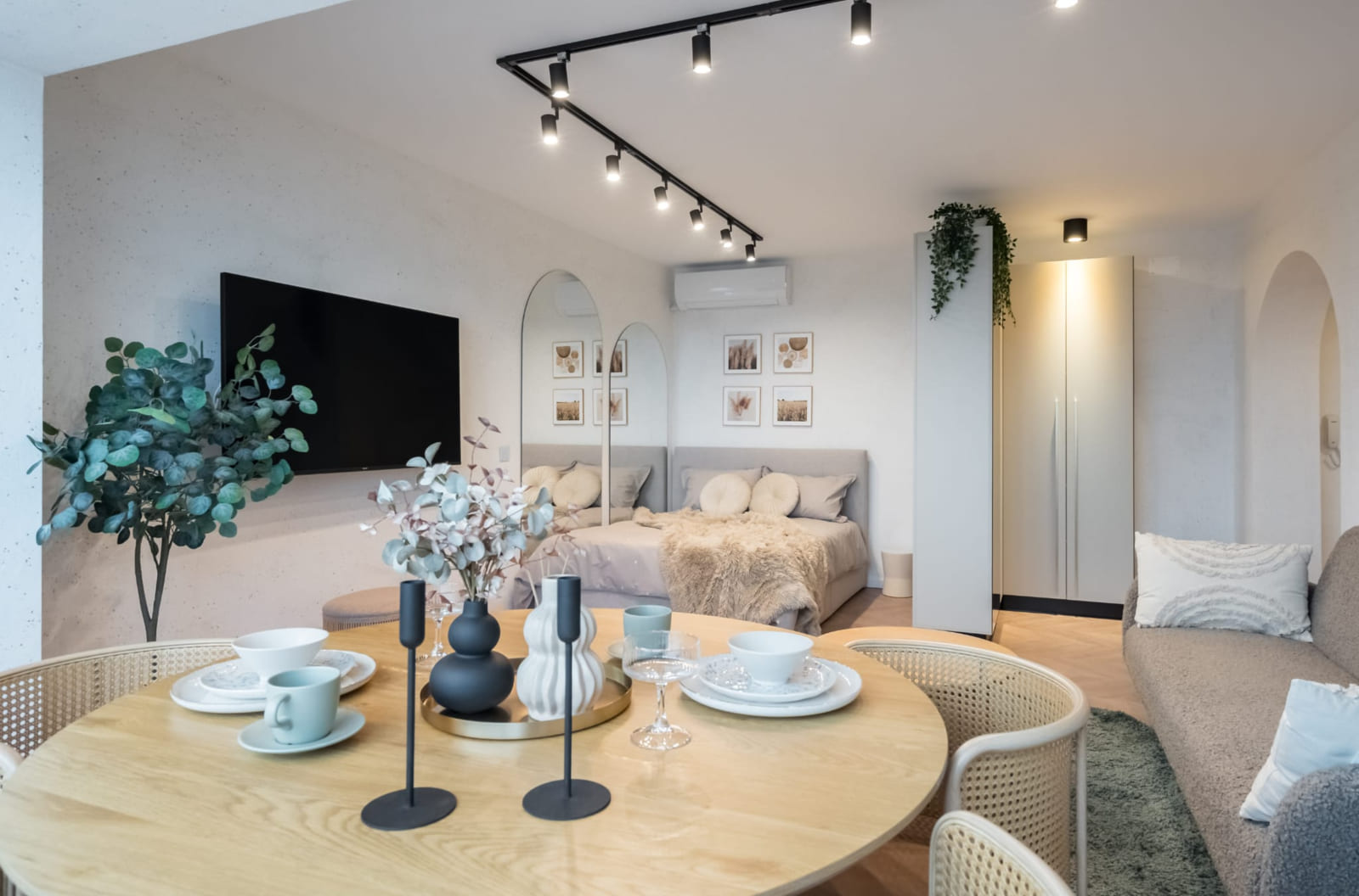 P.A.I Apartment — The table, laid
