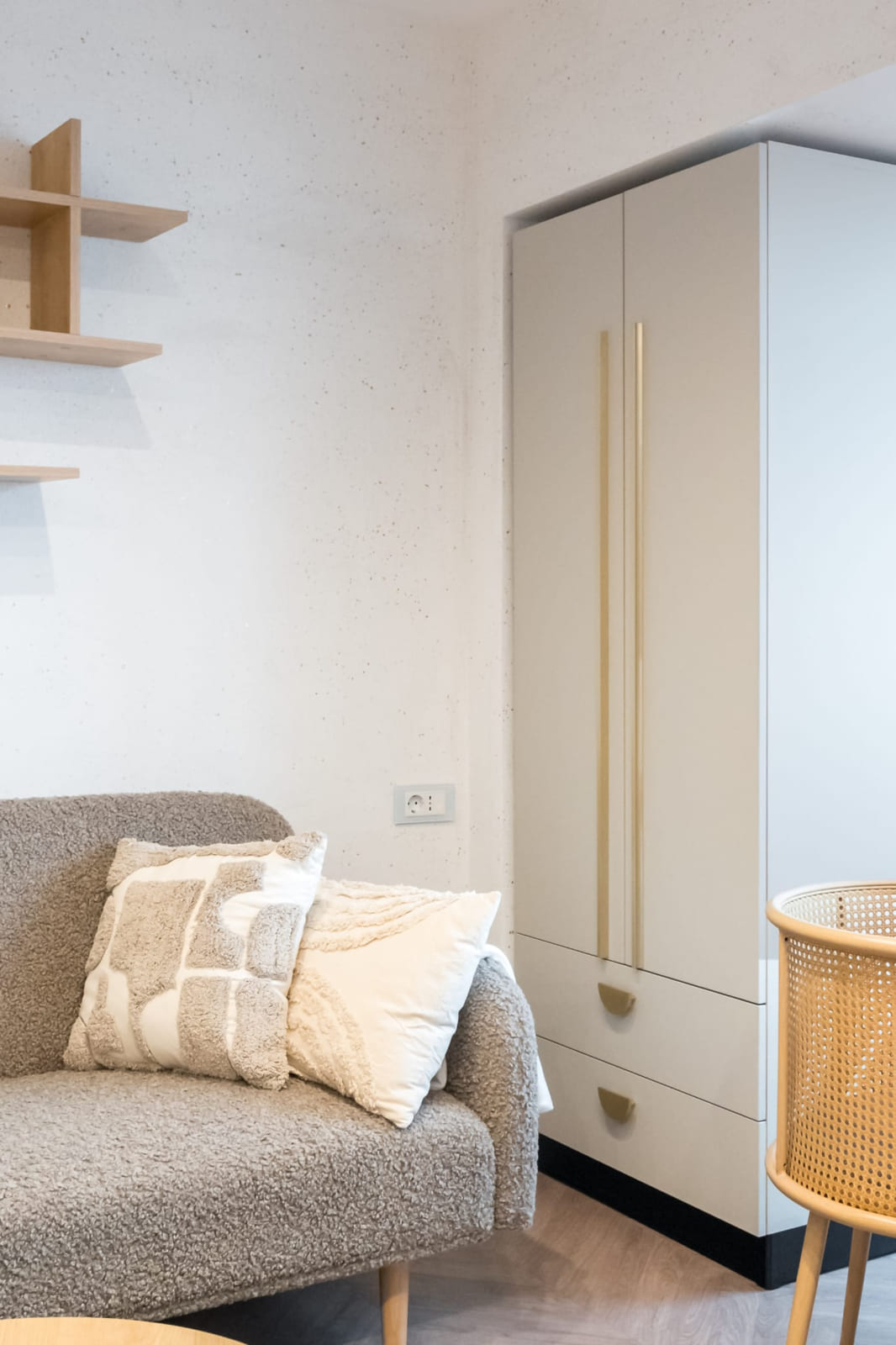 P.A.I Apartment — Armchair and wardrobe
